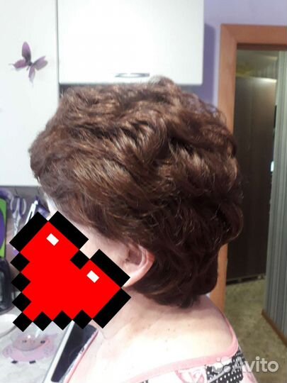 Парик из натуральных волос