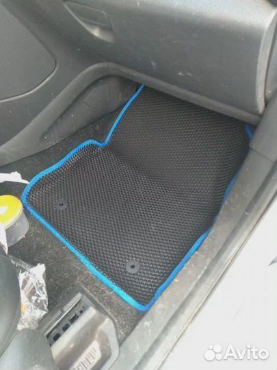 Автоковрик EVA в Хëндай Элантра 3D с бортами