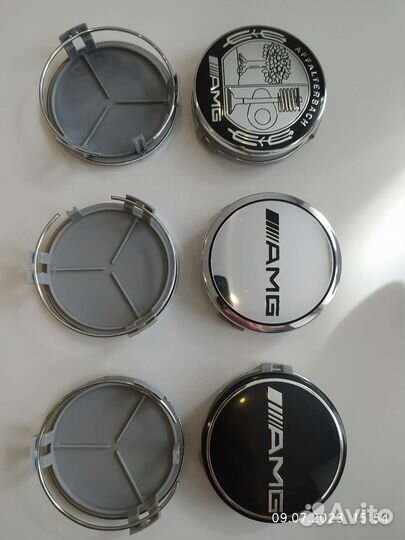 Колпачки заглушки Мерседес Mercedes