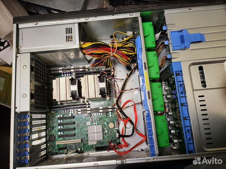 Сервер supermicro tower(xeon e5 2696v2,128 gb)