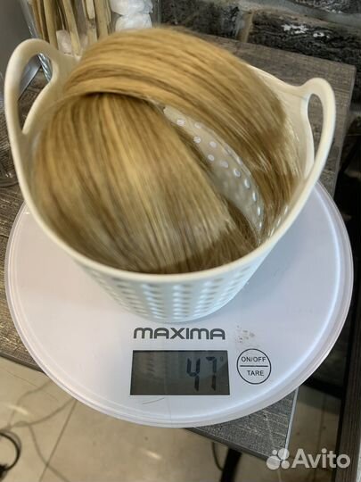 Волосы для наращивания блонд