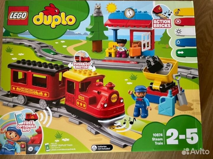 Lego duplo поезд