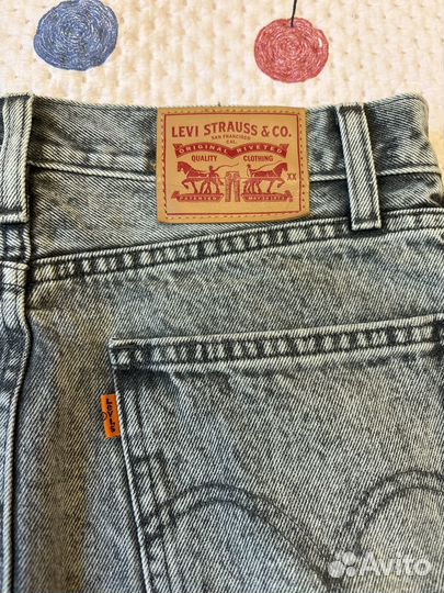 Джинсовая юбка levis 27