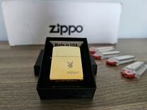 Зажигалка бензиновая zippo зиппо Gold новая