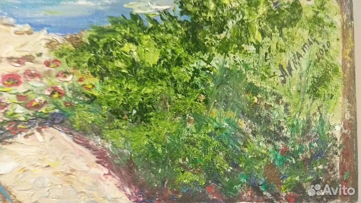 Картина маслом холст на подрамнике