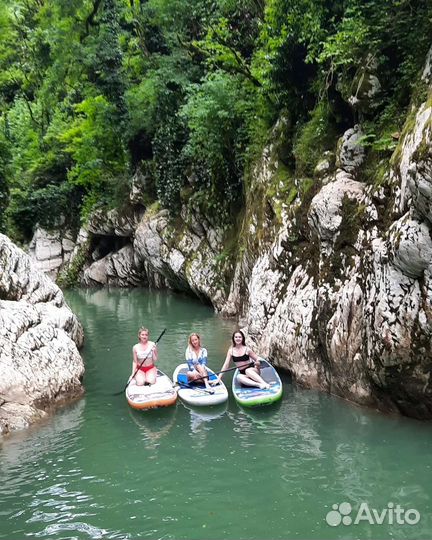 Экскурсия на сапбордах в каньон