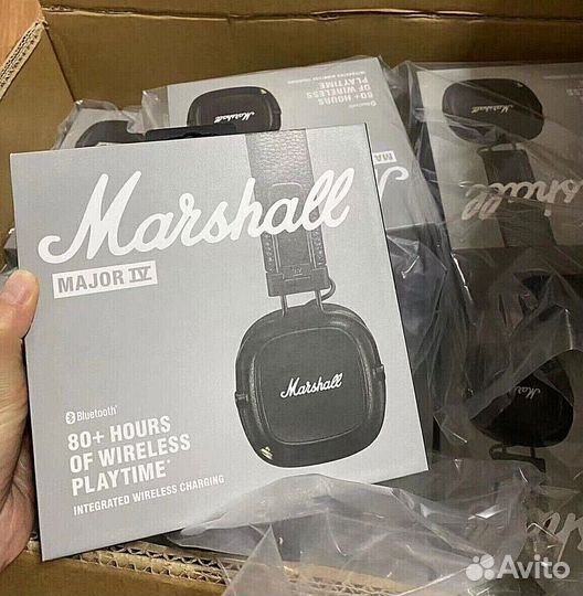 Беспроводные наушники Marshall Major IV Black