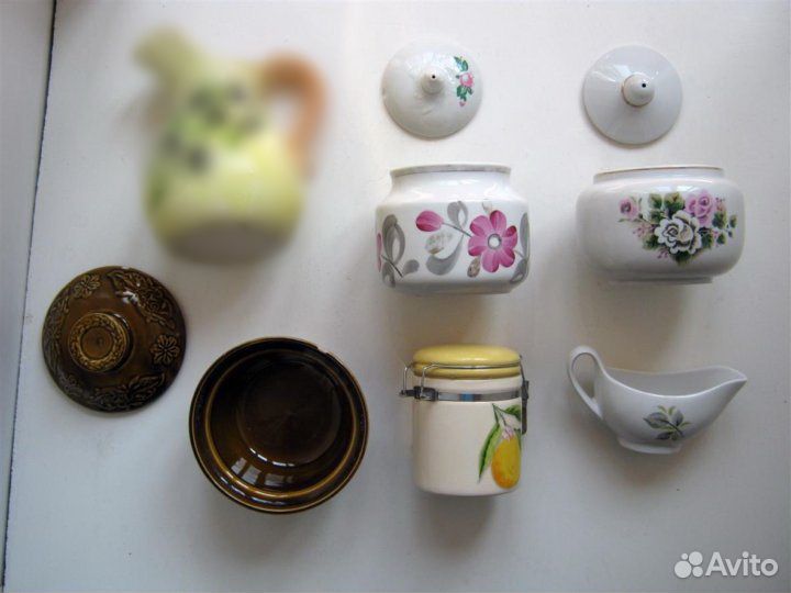 Чайник Китай Масленка Сахарница СССР