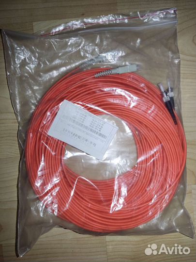 Шнур оптический duplex SC/UPC-ST/UPC 50/125