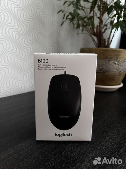 Манипулятор мышь Logitech B100