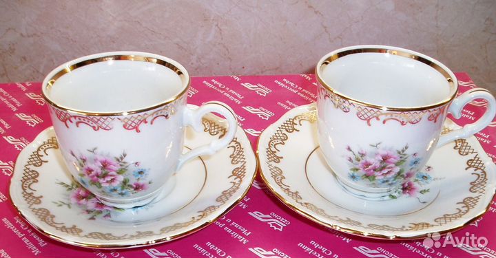 Сервиз чайно - кофейный Чешский фарфор