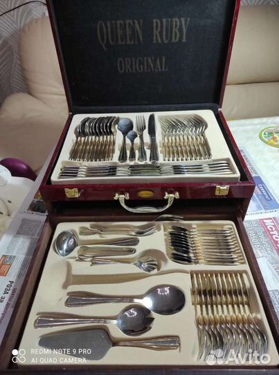 Набор столовых приборов в кейсе