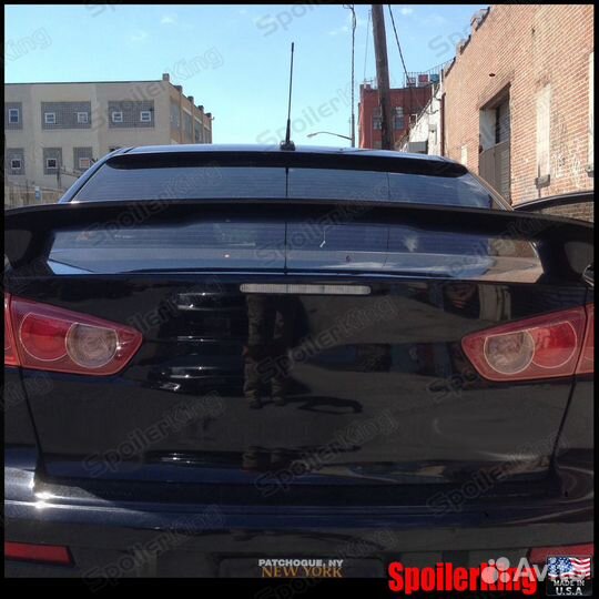 Козырек заднего стекла Mitsubishi Lancer 10 X