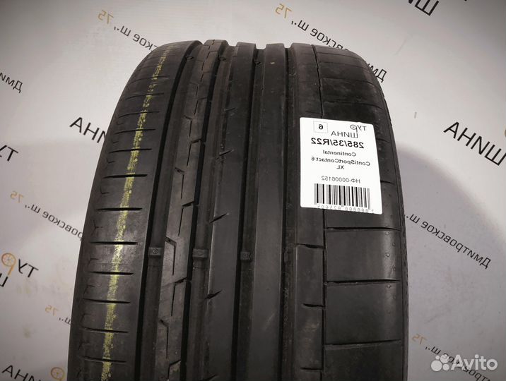Continental ContiSportContact 6 285/35 R22 94Y