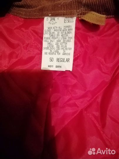 Комбензон рабочий кархар USA. Regular 50