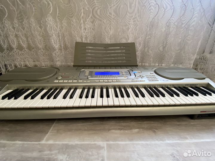 Синтезатор casio wk3800