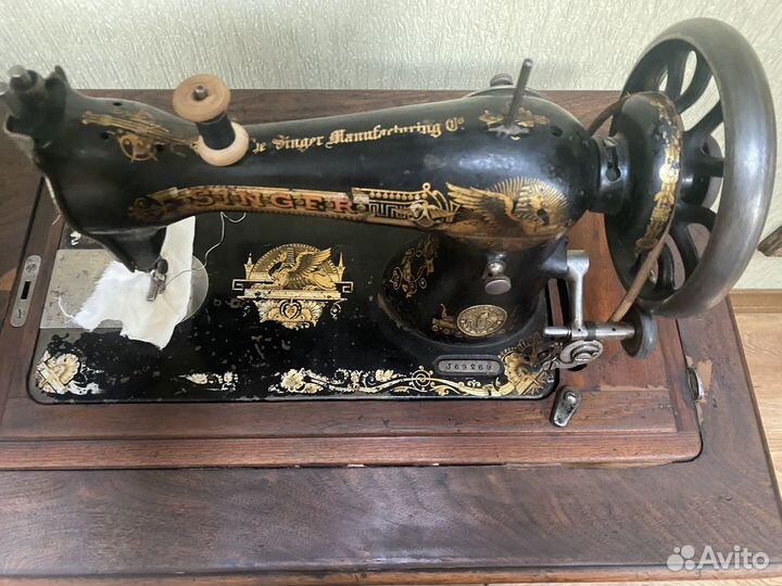 Швейная машинка Singer 1904 года