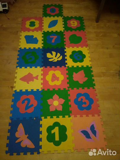 Коврик- пазл напольный для детей