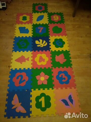 Коврик- пазл напольный для детей