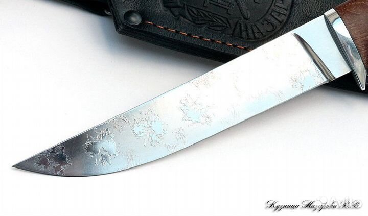 Нож Кардинал 2 D2 коричневый граб