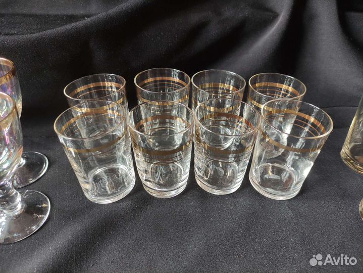 Рюмки стеклянные советские