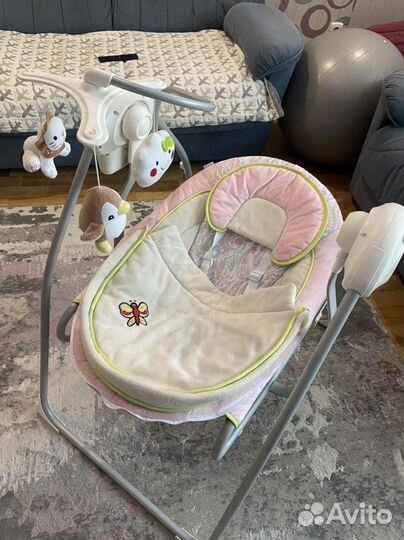 Детские электронные качели