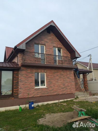 Облицовка дома амк