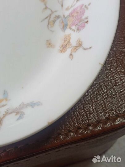 Блюдо антикварное Кузнецов старинное