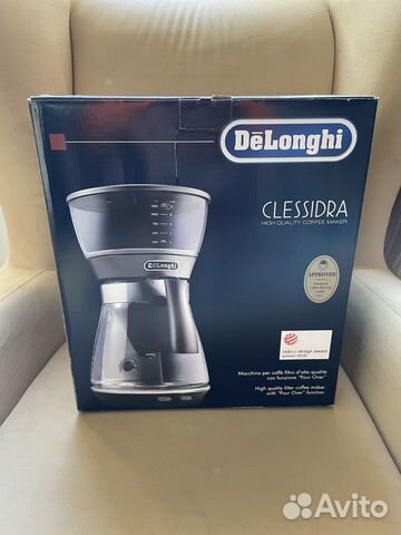Delonghi Clessidra капельная кофеварка купить в Москве | Товары для ...
