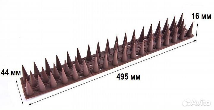 Шипы против голубей и котов