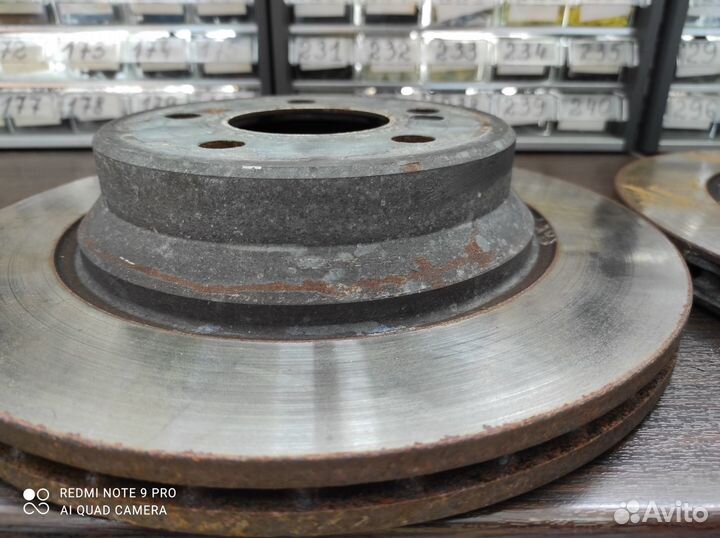Диски тормозные задние mercedes
