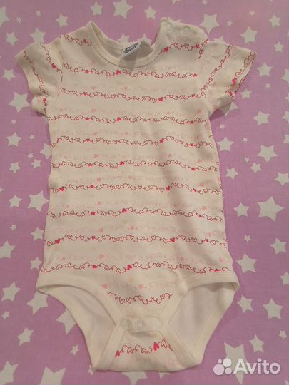 Боди для девочки 86 размер