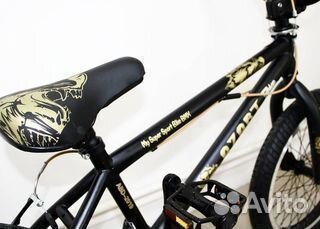 BMX azart черный матовый