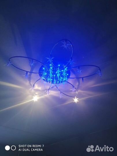 Люстра, led контроллер,пульт, электронный трансфор