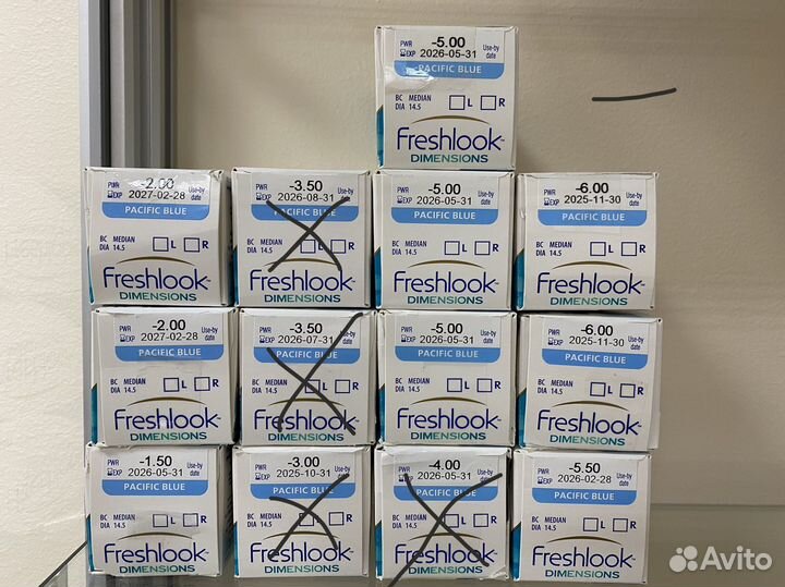 Линзы контактные цветные