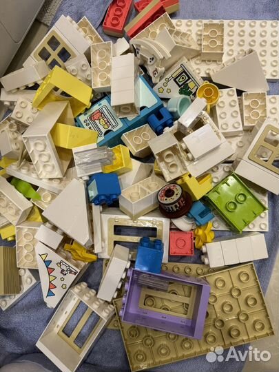 Lego дупло модульный домик