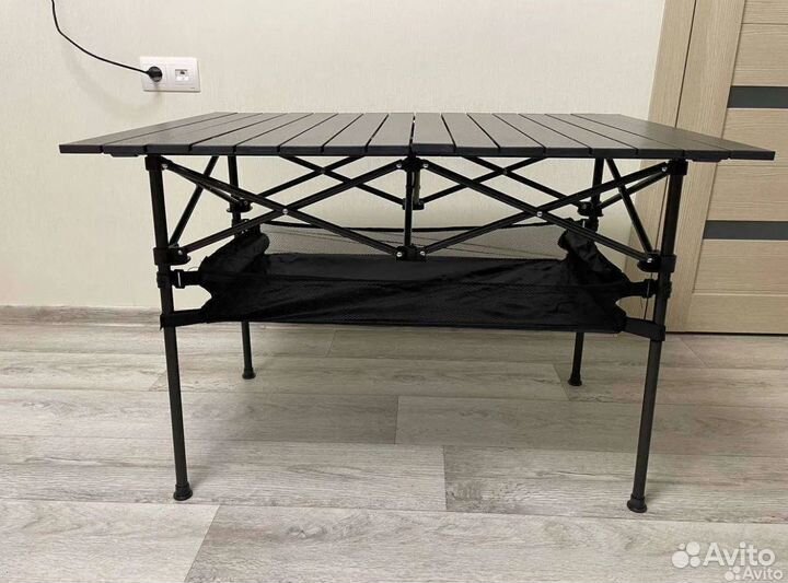 Складной туристический стол реечный