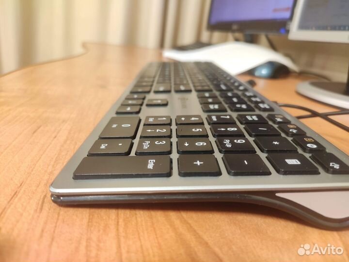 Клавиатура тихая Oklick 890S с проводом