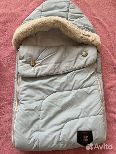 Теплый конверт в коляску