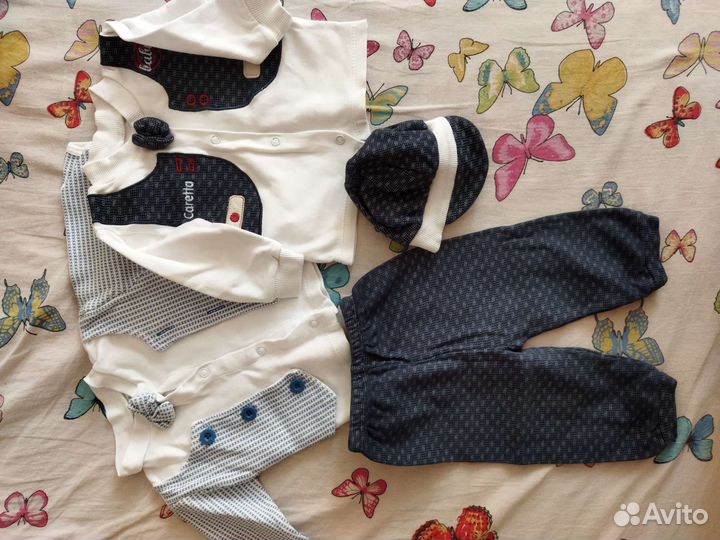 Вещи на пацана с рождения и до года примерно