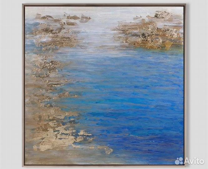 Современная картина маслом Абстракция