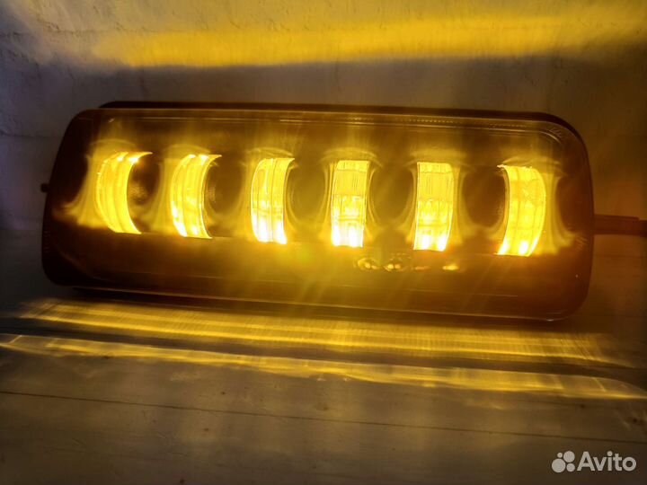 Светодиодные Надфарники на Ниву 6 линз