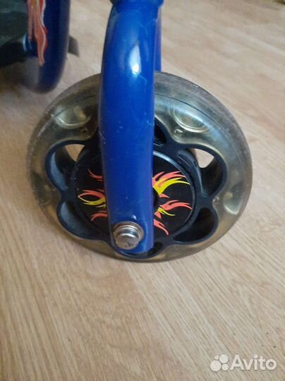 Самокат детский трехколесный бу