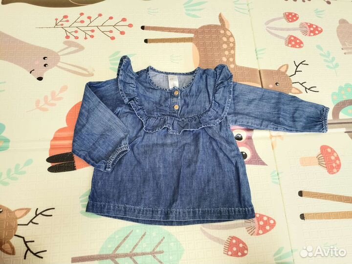 Джинсовая туника hm 86