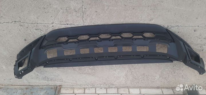 Спойлер переднего бампера Тигуан