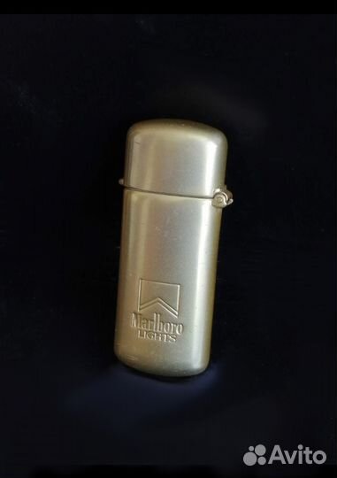 Редкая Мальборо Marlboro футляр зажигалка bic
