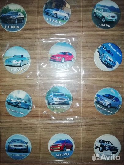 Фишки чупа кэпсы автомобили