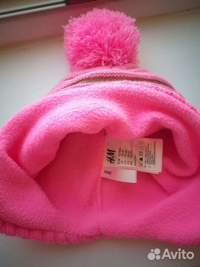 Шапка для девочки на 1годик до 1.8,мес