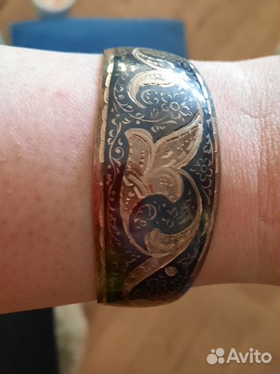 Серебряный браслет СССР