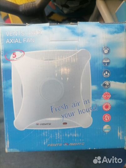 Вытяжной вентилятор Вентс